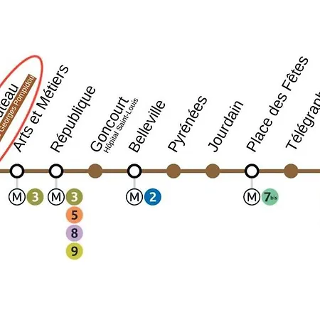 Joli Le Marais - 1'min Rambuteau Station Lägenhet